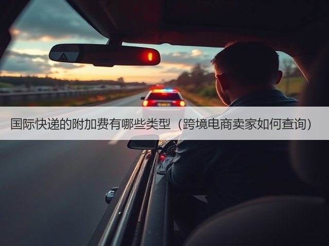 国际快递的附加费有哪些类型(跨境电商卖家如何查询)(图1) 国际快递的附加费有哪些类型(跨境电商卖家如何查询)(图1)