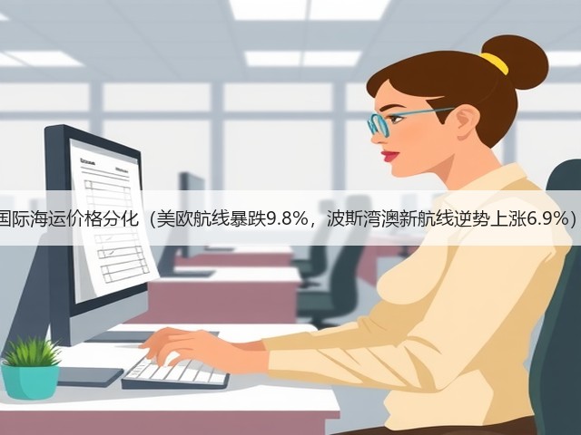 国际海运价格分化(美欧航线暴跌9.8%,波斯湾澳新航线逆势上涨6.9%)(图1) 国际海运价格分化(美欧航线暴跌9.8%,波斯湾澳新航线逆势上涨6.9%)(图1)