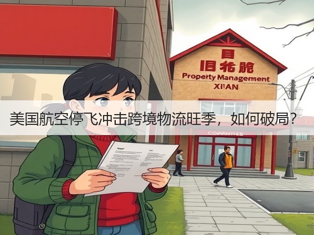 美国航空停飞冲击跨境物流旺季,如何破局?(图1) 美国航空停飞冲击跨境物流旺季,如何破局?(图1)