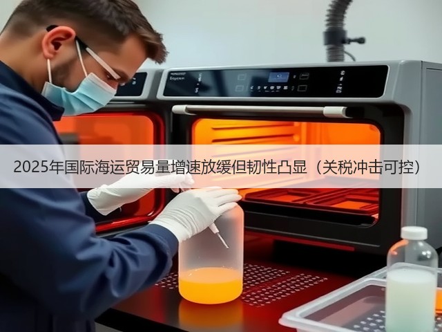 2025年国际海运贸易量增速放缓但韧性凸显(关税冲击可控)(图1) 2025年国际海运贸易量增速放缓但韧性凸显(关税冲击可控)(图1)