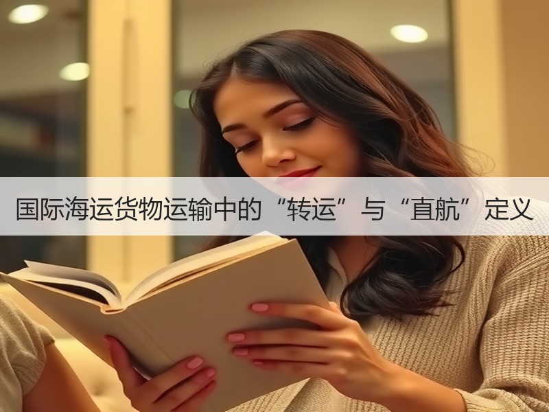 国际海运货物运输中的“转运”与“直航”定义 国际海运货物运输中的“转运”与“直航”定义