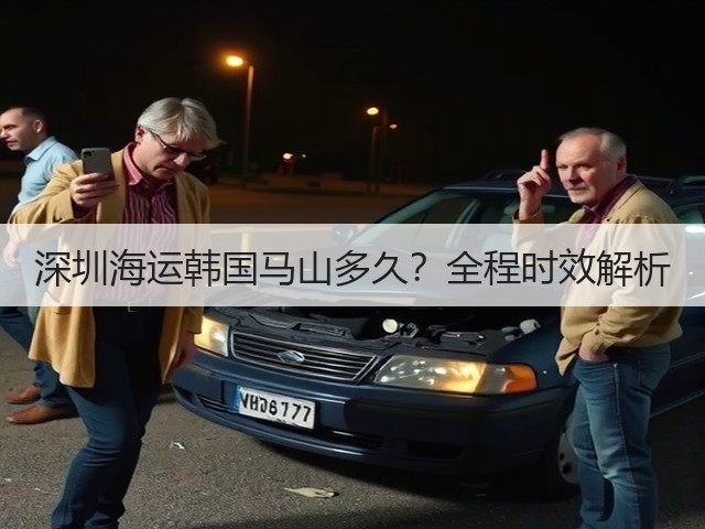 深圳海运韩国马山多久?全程时效解析(图2) 深圳海运韩国马山多久?全程时效解析(图2)