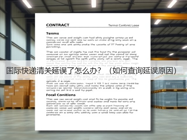 国际快递清关延误了怎么办?(如何查询延误原因)(图2) 国际快递清关延误了怎么办?(如何查询延误原因)(图2)