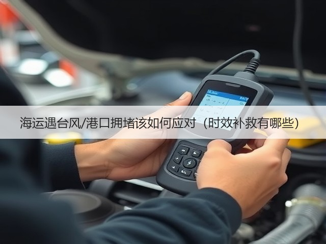 海运遇台风/港口拥堵该如何应对(时效补救有哪些)(图1) 海运遇台风/港口拥堵该如何应对(时效补救有哪些)(图1)