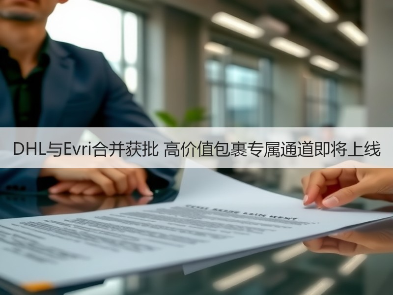 DHL与Evri合并获批 高价值包裹专属通道即将上线 DHL与Evri合并获批 高价值包裹专属通道即将上线