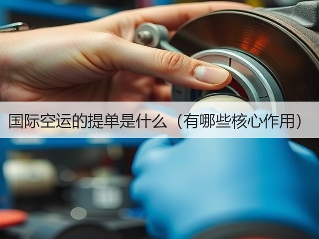 国际空运的提单是什么(有哪些核心作用)(图3) 国际空运的提单是什么(有哪些核心作用)(图3)