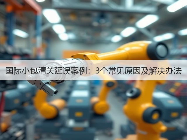 国际小包清关延误案例:3个常见原因及解决办法(图3) 国际小包清关延误案例:3个常见原因及解决办法(图3)