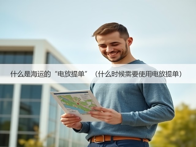什么是海运的“电放提单”(什么时候需要使用电放提单)(图2) 什么是海运的“电放提单”(什么时候需要使用电放提单)(图2)