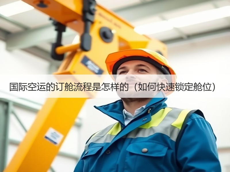 国际空运的订舱流程是怎样的（如何快速锁定舱位）
