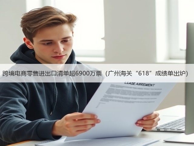 跨境电商零售进出口清单超6900万票(广州海关“618”成绩单出炉)(图1) 跨境电商零售进出口清单超6900万票(广州海关“618”成绩单出炉)(图1)