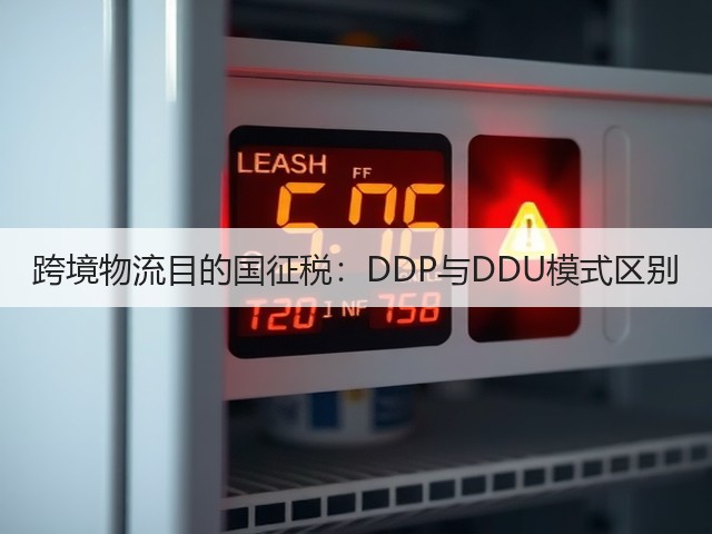 跨境物流目的国征税：DDP与DDU模式区别(图1)