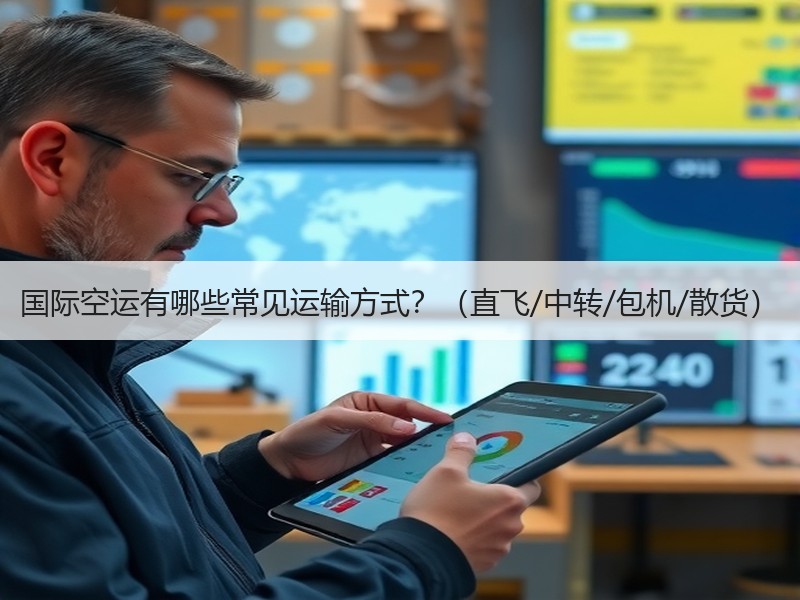 国际空运有哪些常见运输方式？（直飞/中转/包机/散货）