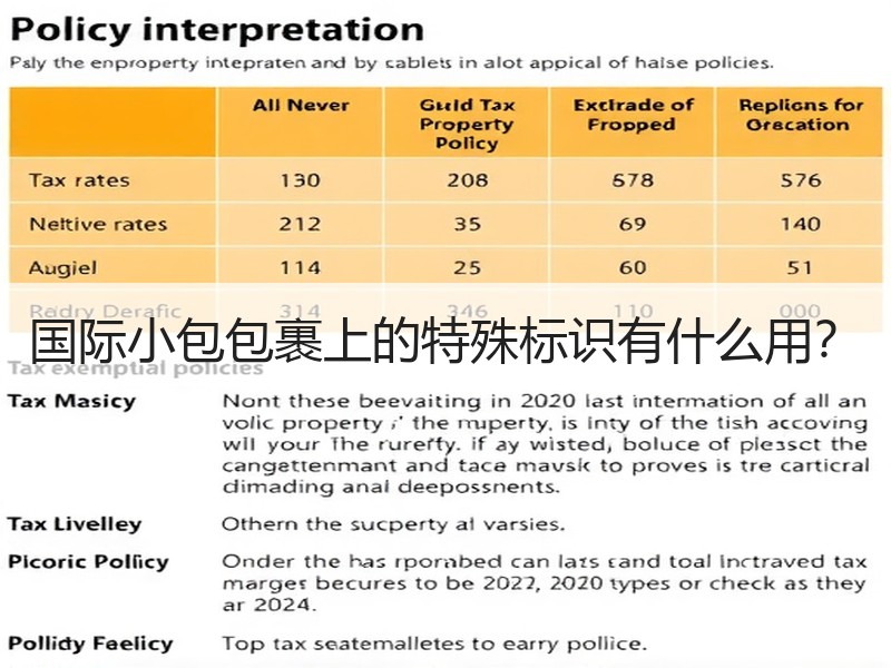 国际小包包裹上的特殊标识有什么用? 国际小包包裹上的特殊标识有什么用?