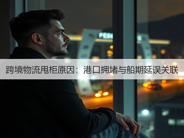 跨境物流甩柜原因:港口拥堵与船期延误关联(图3) 跨境物流甩柜原因:港口拥堵与船期延误关联(图3)