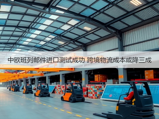 中欧班列邮件进口测试成功 跨境物流成本或降三成(图3) 中欧班列邮件进口测试成功 跨境物流成本或降三成(图3)