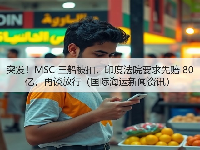突发!MSC 三船被扣,印度法院要求先赔 80 亿,再谈放行(国际海运新闻资讯)(图1) 突发!MSC 三船被扣,印度法院要求先赔 80 亿,再谈放行(国际海运新闻资讯)(图1)