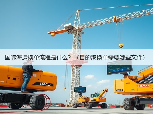 国际海运换单流程是什么?(目的港换单需要哪些文件)(图3) 国际海运换单流程是什么?(目的港换单需要哪些文件)(图3)