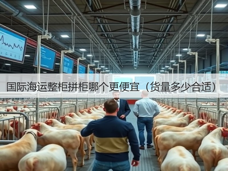 国际海运整柜拼柜哪个更便宜（货量多少合适）