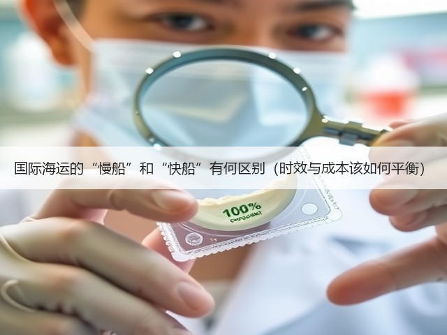 国际海运的“慢船”和“快船”有何区别(时效与成本该如何平衡)(图2) 国际海运的“慢船”和“快船”有何区别(时效与成本该如何平衡)(图2)