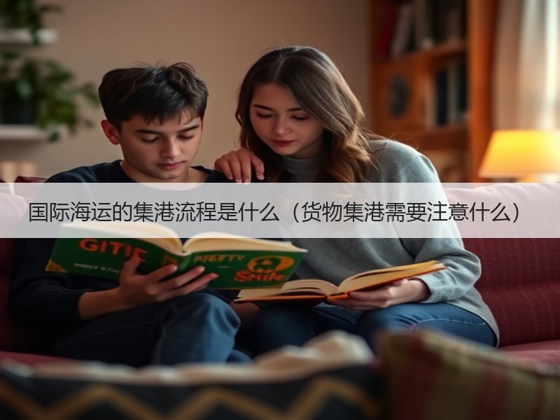 国际海运的集港流程是什么（货物集港需要注意什么）