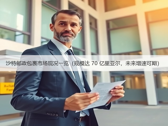 沙特邮政包裹市场现况一览(规模达 70 亿里亚尔,未来增速可期)(图3) 沙特邮政包裹市场现况一览(规模达 70 亿里亚尔,未来增速可期)(图3)