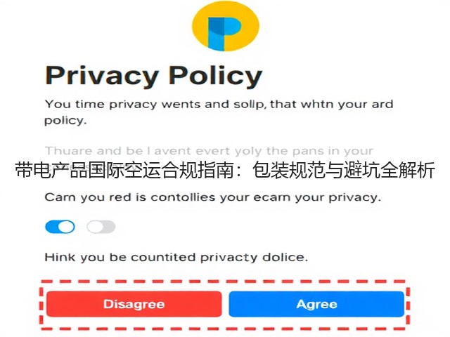 带电产品国际空运合规指南:包装规范与避坑全解析(图1) 带电产品国际空运合规指南:包装规范与避坑全解析(图1)