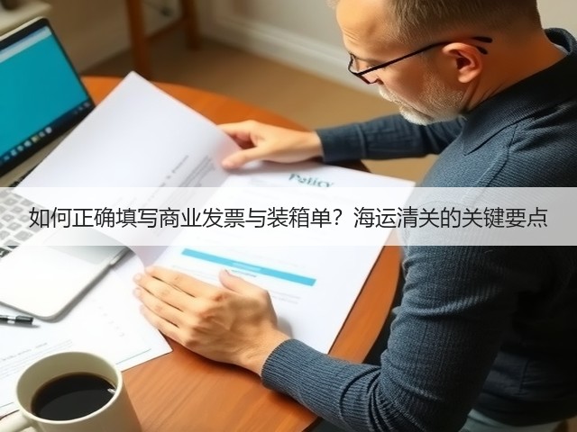 如何正确填写商业发票与装箱单?海运清关的关键要点(图2) 如何正确填写商业发票与装箱单?海运清关的关键要点(图2)