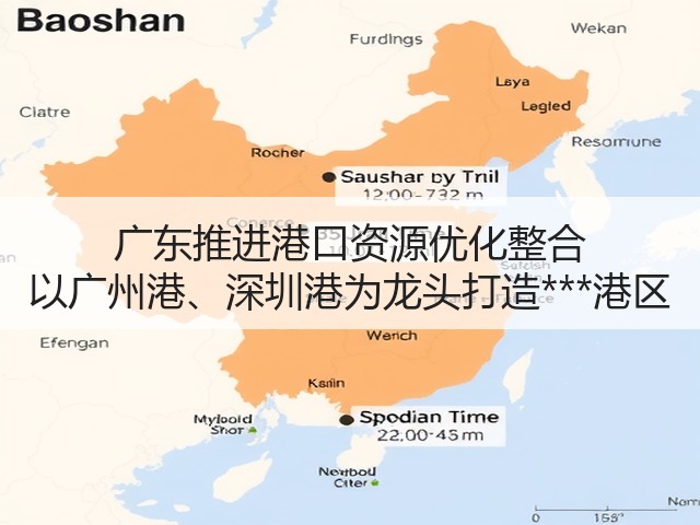 广东推进港口资源优化整合 以广州港、深圳港为龙头打造***港区(图3) 广东推进港口资源优化整合 以广州港、深圳港为龙头打造***港区(图3)