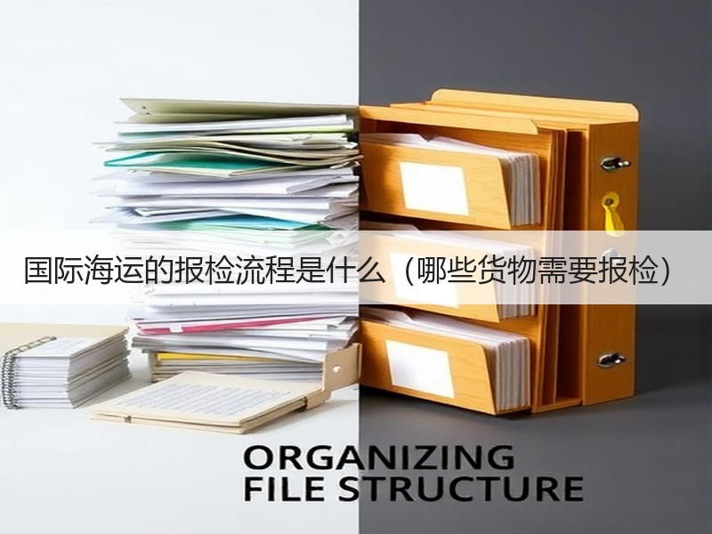 国际海运的报检流程是什么（哪些货物需要报检）