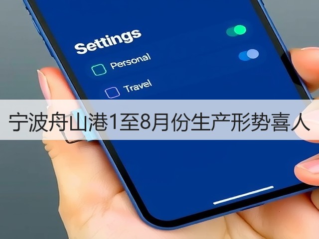 宁波舟山港1至8月份生产形势喜人(图3)