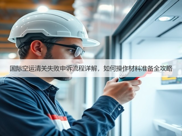 国际空运清关失败申诉流程详解，如何操作材料准备全攻略(图1)
