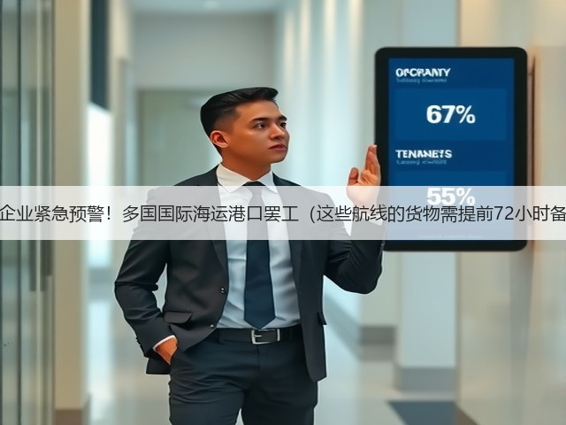 出口企业紧急预警!多国国际海运港口罢工(这些航线的货物需提前72小时备库)(图1) 出口企业紧急预警!多国国际海运港口罢工(这些航线的货物需提前72小时备库)(图1)