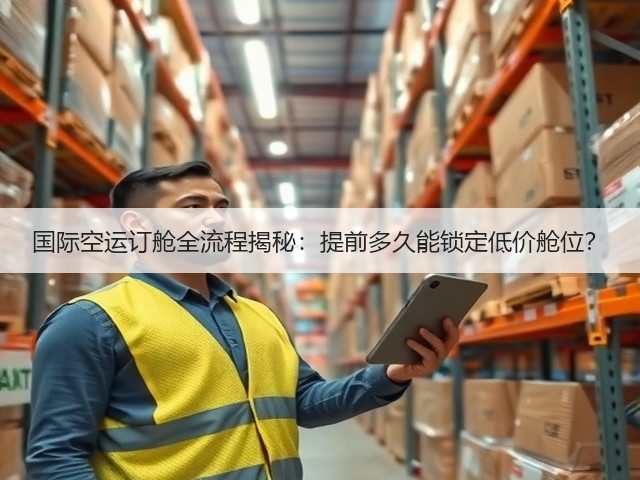 国际空运订舱全流程揭秘：提前多久能锁定低价舱位？(图3)
