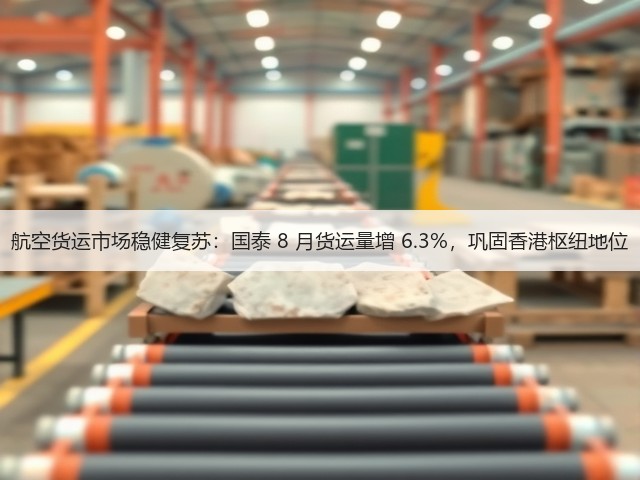 航空货运市场稳健复苏:国泰 8 月货运量增 6.3%,巩固香港枢纽地位(图1) 航空货运市场稳健复苏:国泰 8 月货运量增 6.3%,巩固香港枢纽地位(图1)