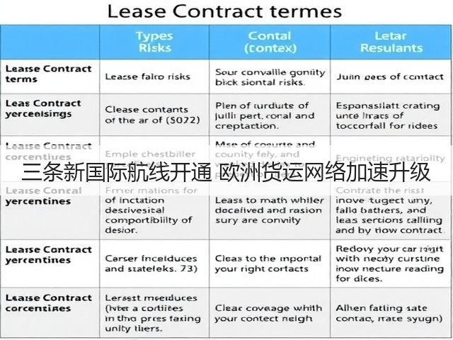 三条新国际航线开通 欧洲货运网络加速升级(图2) 三条新国际航线开通 欧洲货运网络加速升级(图2)