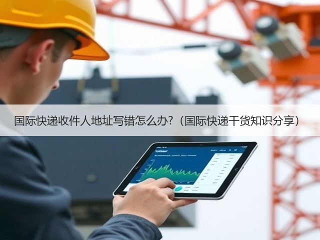 国际快递收件人地址写错怎么办?(国际快递干货知识分享)(图3) 国际快递收件人地址写错怎么办?(国际快递干货知识分享)(图3)