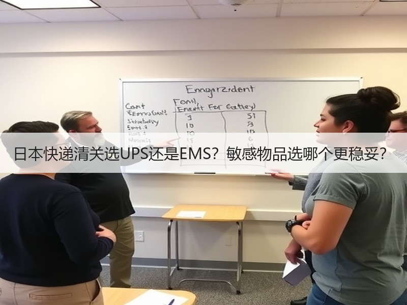 日本快递清关选UPS还是EMS？敏感物品选哪个更稳妥？