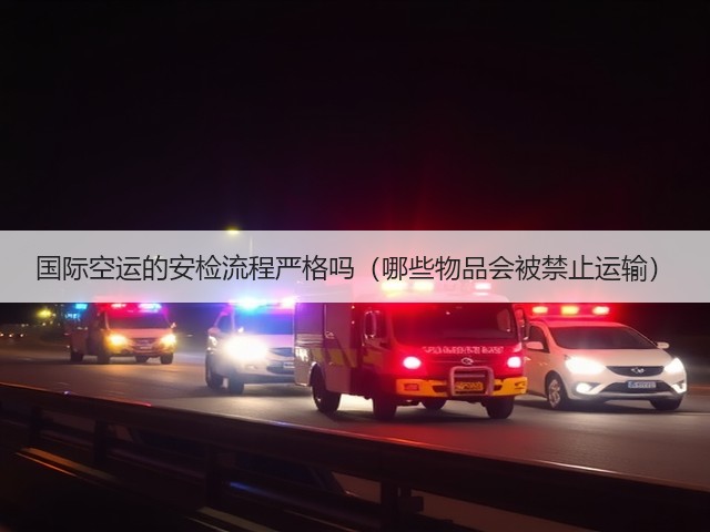 国际空运的安检流程严格吗(哪些物品会被禁止运输)(图3) 国际空运的安检流程严格吗(哪些物品会被禁止运输)(图3)