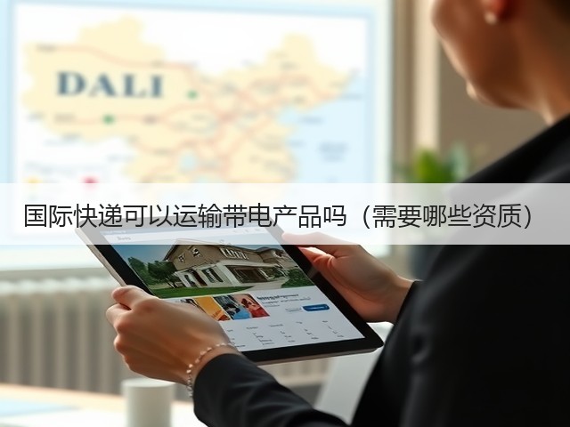 国际快递可以运输带电产品吗(需要哪些资质)(图1) 国际快递可以运输带电产品吗(需要哪些资质)(图1)
