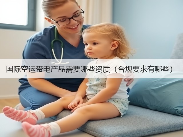 国际空运带电产品需要哪些资质(合规要求有哪些)(图1) 国际空运带电产品需要哪些资质(合规要求有哪些)(图1)