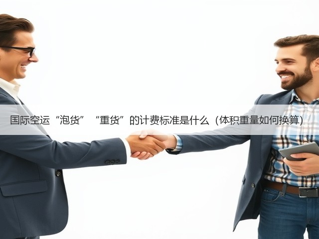 国际空运“泡货”“重货”的计费标准是什么(体积重量如何换算)(图1) 国际空运“泡货”“重货”的计费标准是什么(体积重量如何换算)(图1)