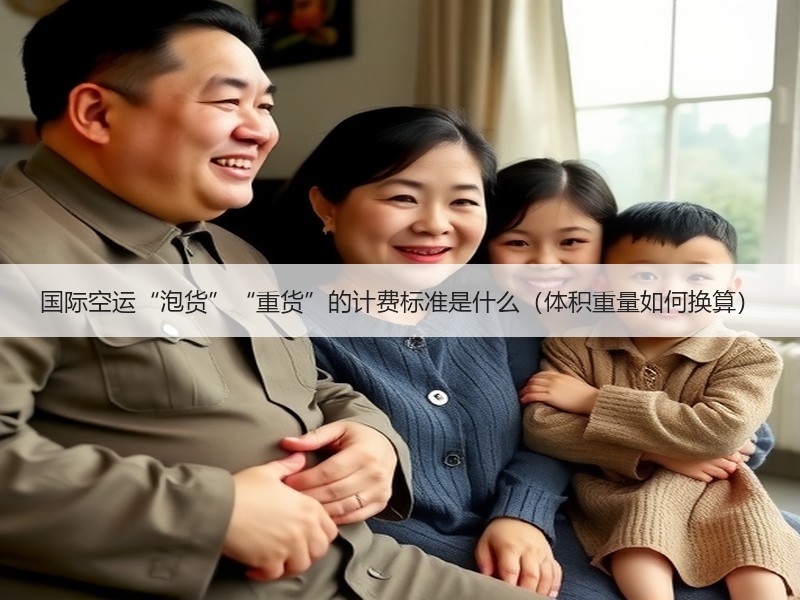 国际空运“泡货”“重货”的计费标准是什么（体积重量如何换算）