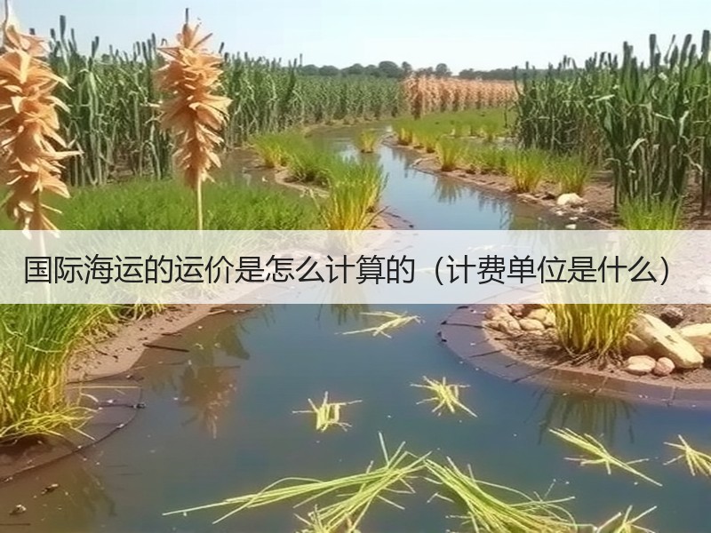 国际海运的运价是怎么计算的（计费单位是什么）
