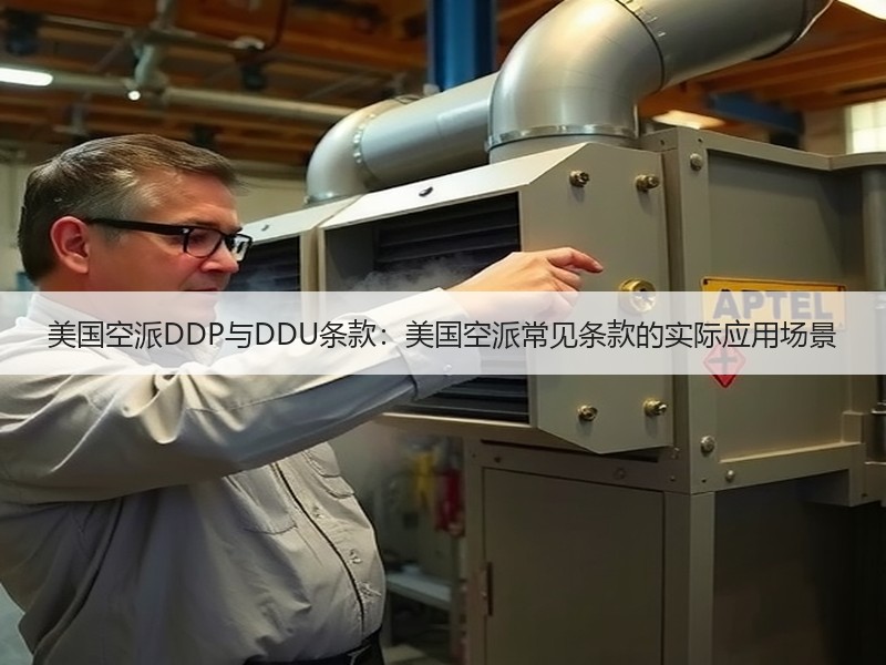 美国空派DDP与DDU条款：美国空派常见条款的实际应用场景