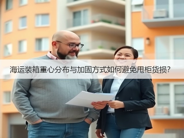 海运装箱重心分布与加固方式如何避免甩柜货损?(图1) 海运装箱重心分布与加固方式如何避免甩柜货损?(图1)