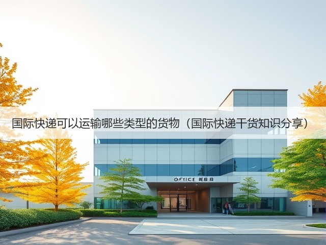 国际快递可以运输哪些类型的货物(国际快递干货知识分享)(图2) 国际快递可以运输哪些类型的货物(国际快递干货知识分享)(图2)