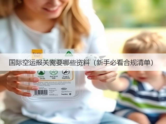 国际空运报关需要哪些资料(新手必看合规清单)(图2) 国际空运报关需要哪些资料(新手必看合规清单)(图2)