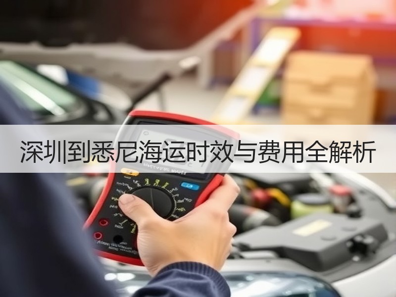 深圳到悉尼海运时效与费用全解析 深圳到悉尼海运时效与费用全解析