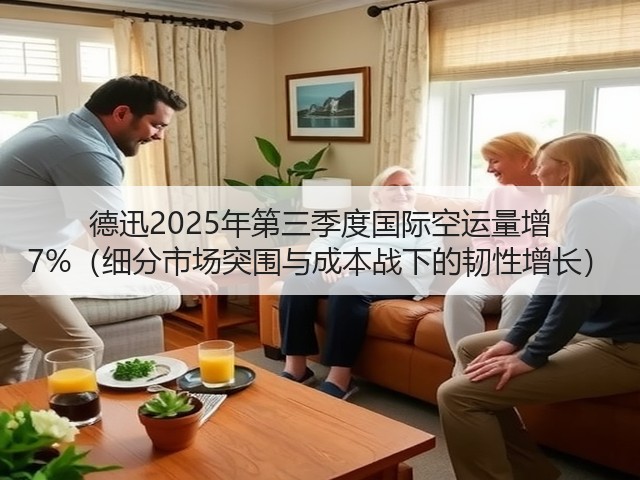 德迅2025年第三季度国际空运量增 7%（细分市场突围与成本战下的韧性增长）(图1)