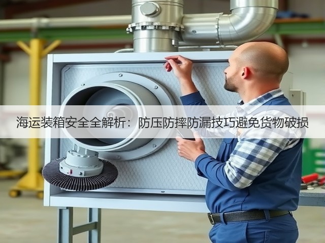 海运装箱安全全解析：防压防摔防漏技巧避免货物破损(图1)